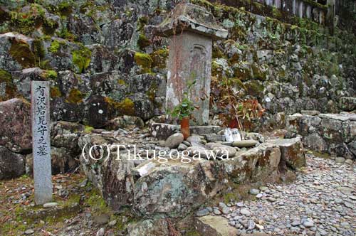 有沢石見の墓